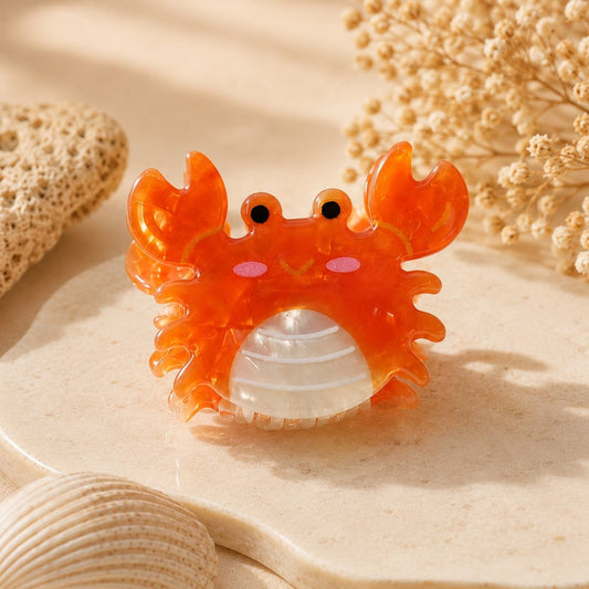 Set of 4 Ocean Friends Mini Hair Claws - Crabs - DQD Clothing