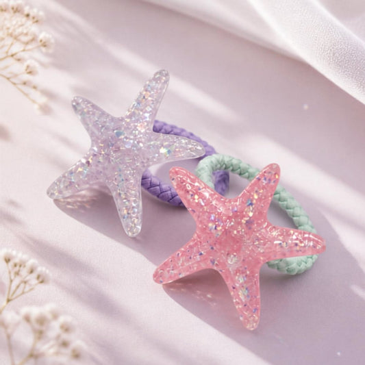 Set of 5 Starfish Hair Ties - DQD Clothing