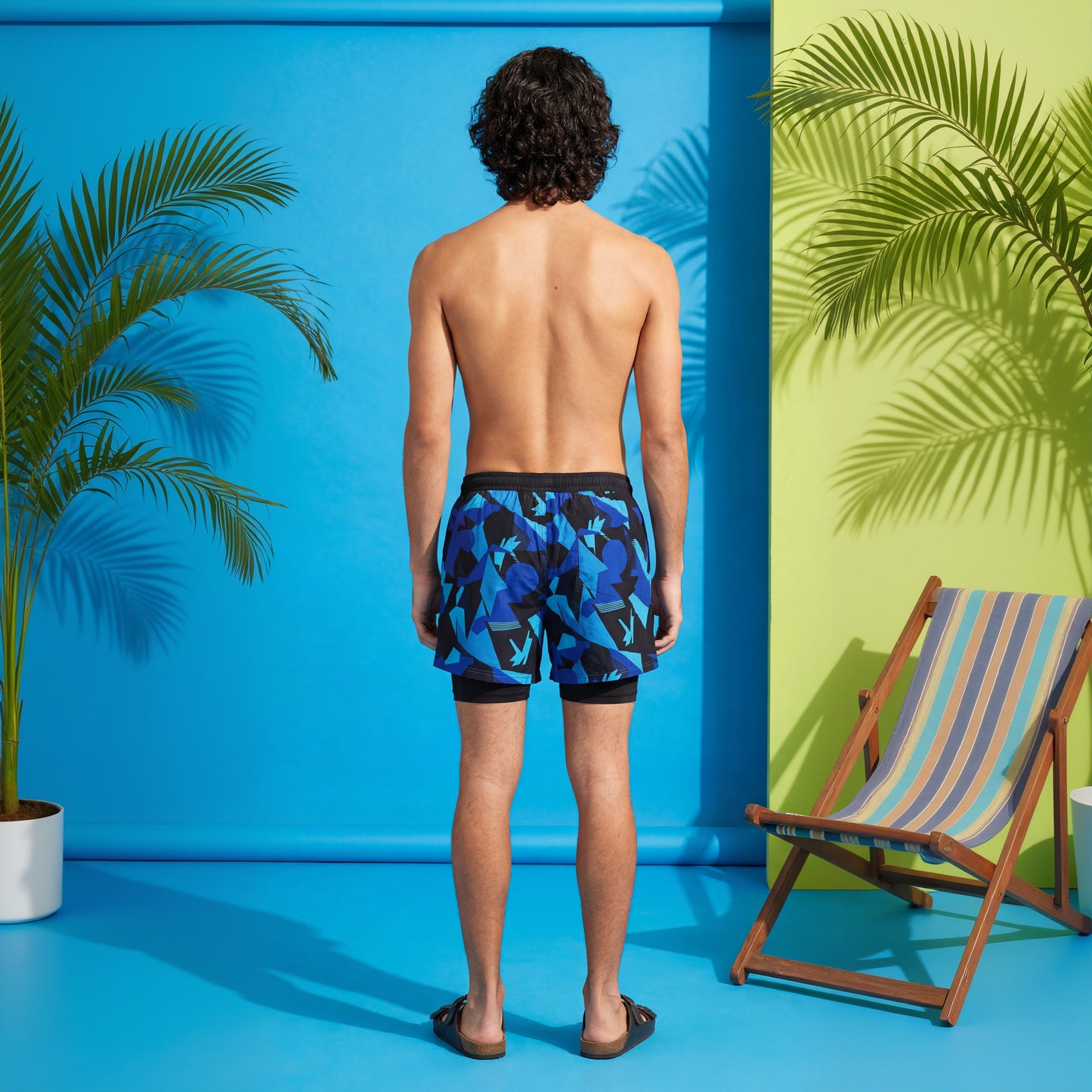 Ocean Drift Swim Shorts - Blue