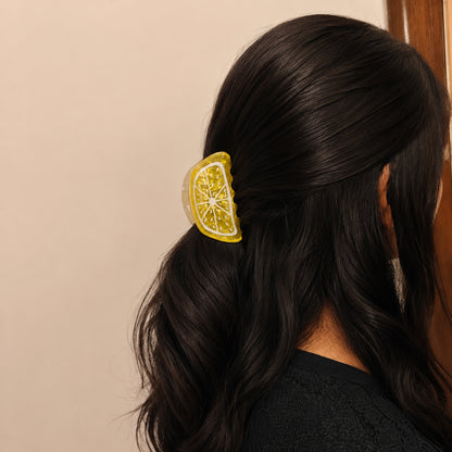 Lemon Slice Claw Clip
