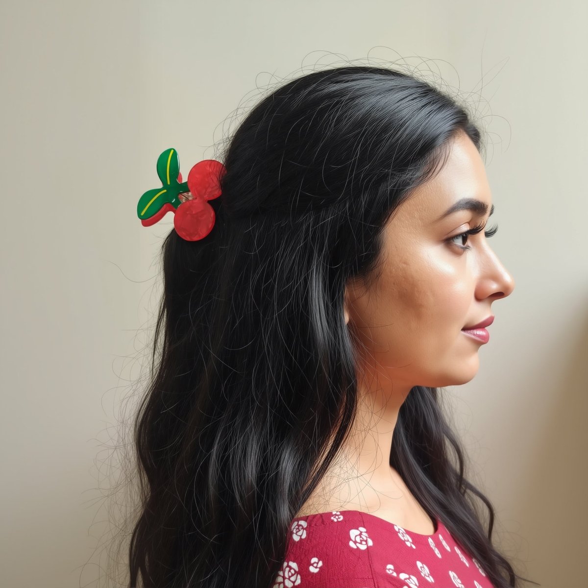 Cherry Hair Claw Clip - DQD Clothing