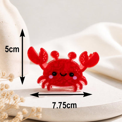 Cute Crab Hair Claw - DQD Clothing