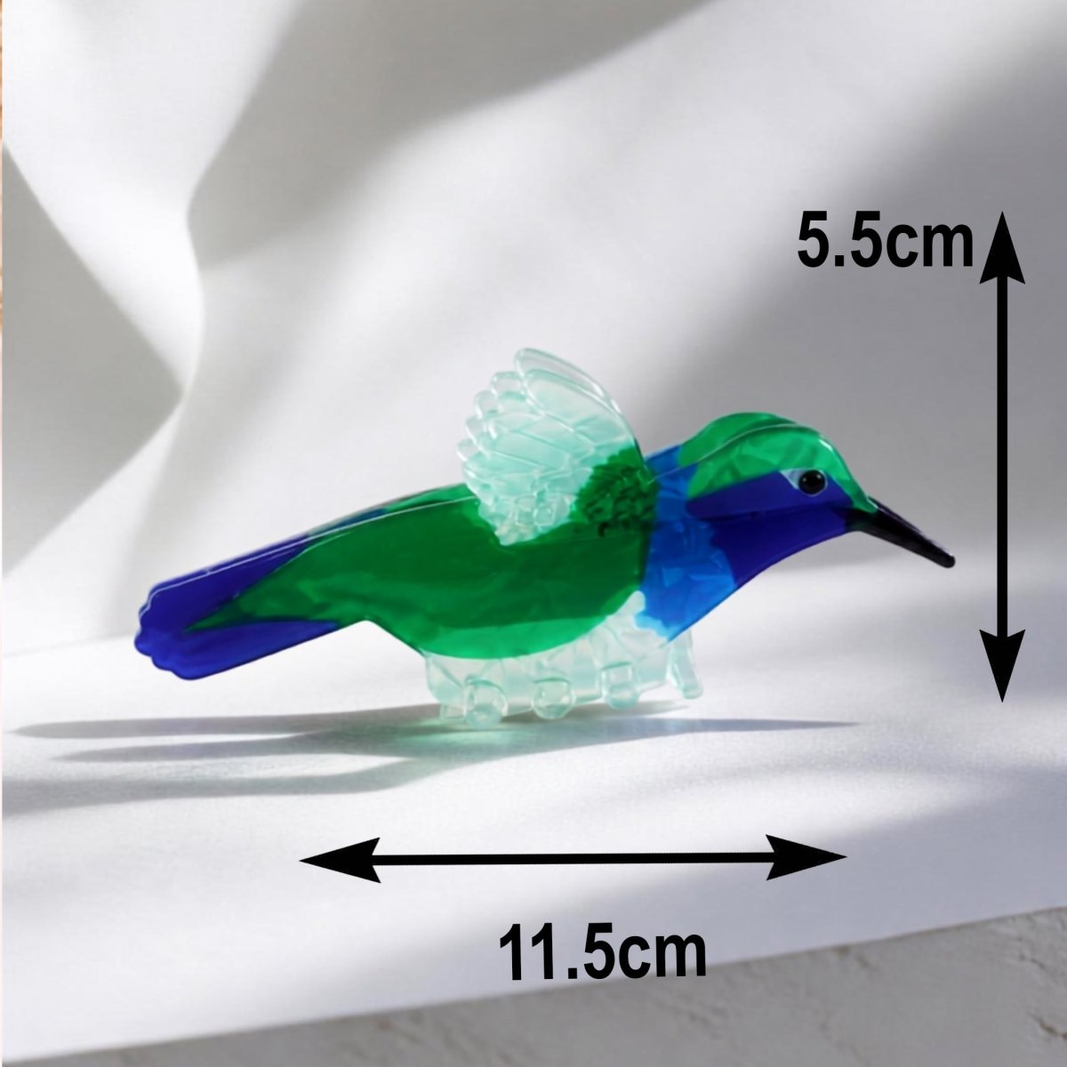 Hummingbird Hair Claw Clip - DQD Clothing