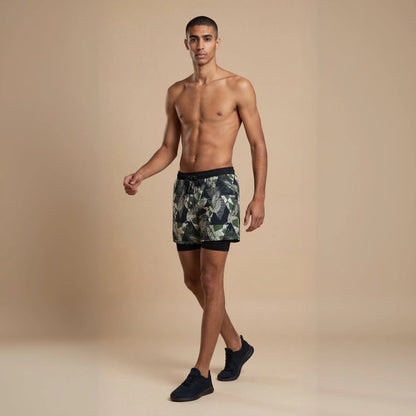 Island Breeze Swim Shorts styled look