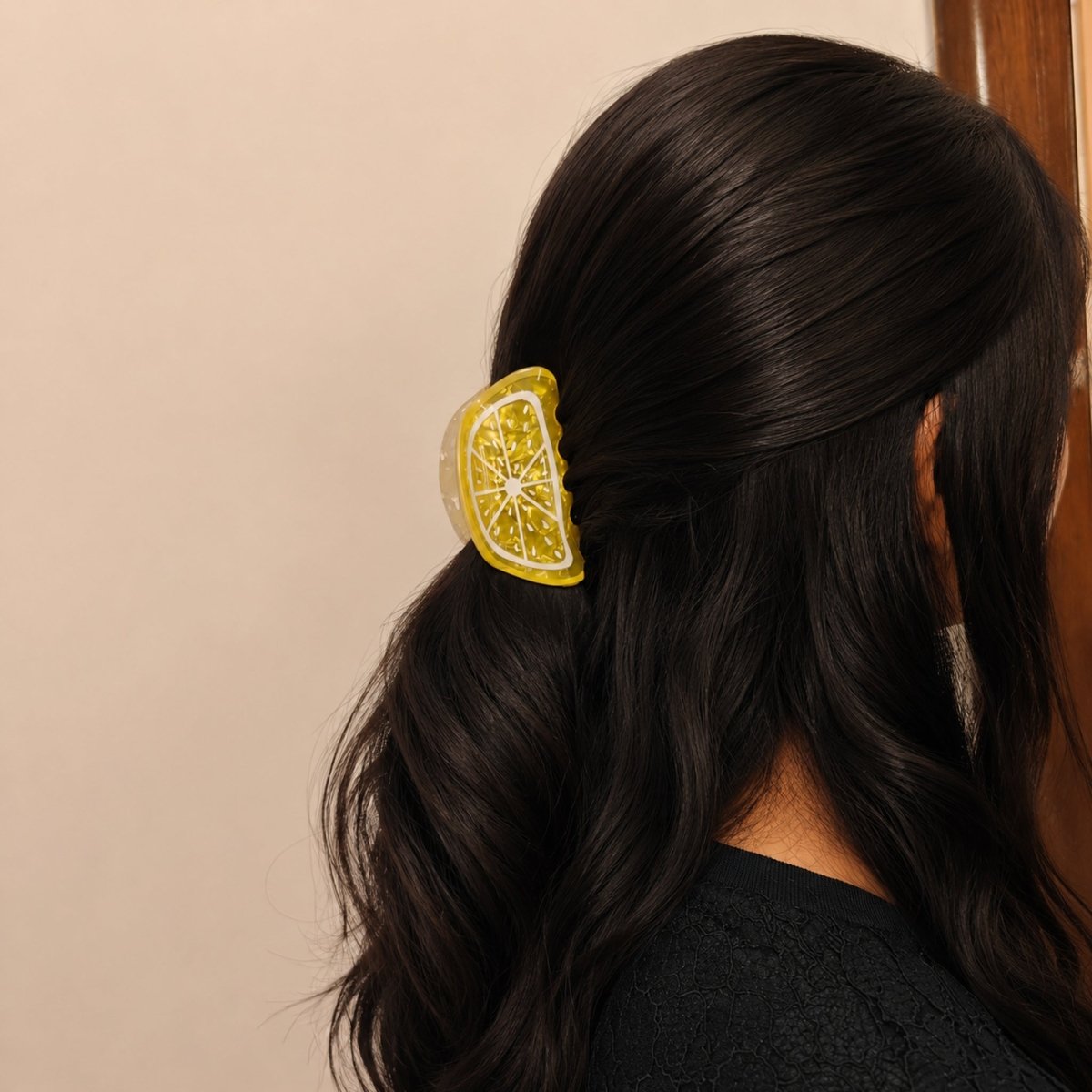 Lemon Slice Claw Clip - DQD Clothing