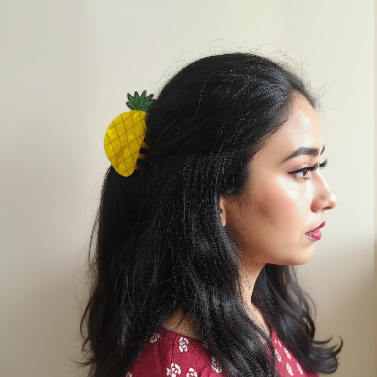Pineapple Hair Claw Clip - DQD Clothing