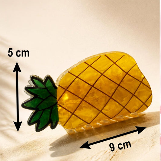 Pineapple Hair Claw Clip - DQD Clothing