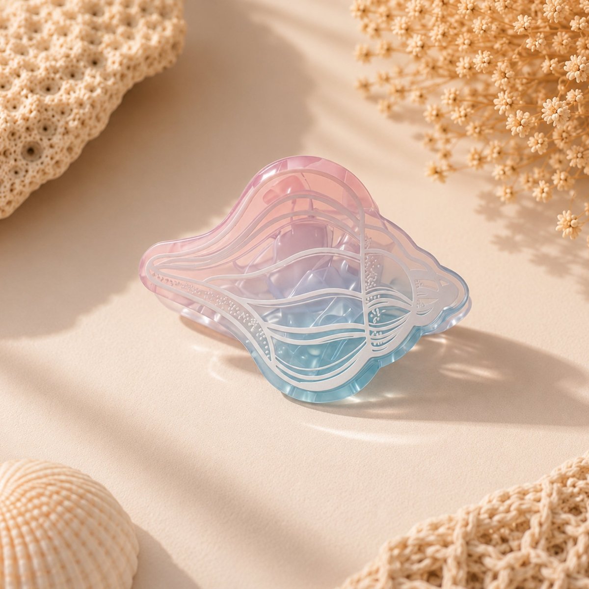 Seashell Hair Claw Clip - DQD Clothing