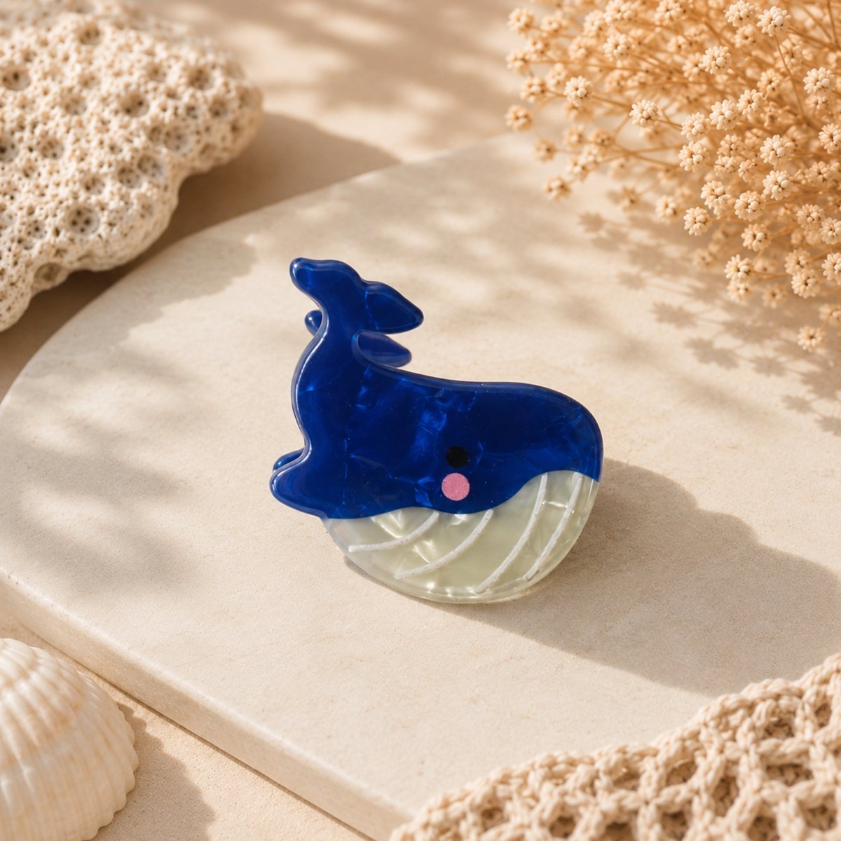 Set of 4 Ocean Friends Mini Hair Claws - Lobster - DQD Clothing