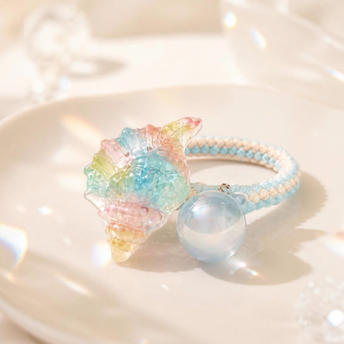 Set of 5 Ocean Theme Hair Ties - DQD Clothing