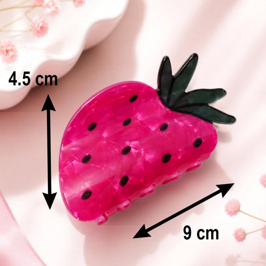 Strawberry Claw Clip - DQD Clothing