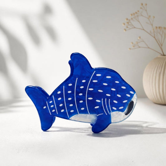 Whale Shark Hair Claw Clip - DQD Clothing